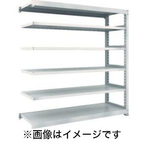 トラスコ TRUSCO トラスコ M3-6566B NG M3型中量棚 1500X571XH1800 6段 連結 ネオグレー TRUSCO メーカー直送 代引不可