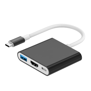 あきばお～ Type-C HDMI マルチアダプタ　ブラック