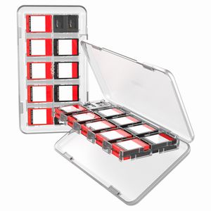 あきばお～ Switch2用 カードケース 20枚 + microSD 2枚 クリア