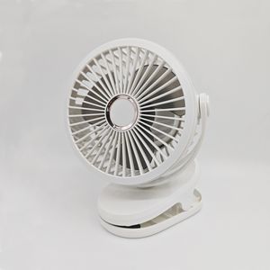 あきばお～ 卓上扇風機 6インチ クリップ付き クリップファン ホワイト