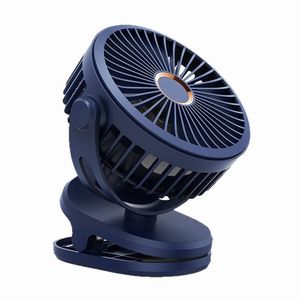 あきばお～ 卓上扇風機 6インチ クリップ付き クリップファン ブルー