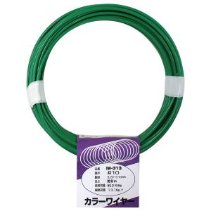 和気産業 アイアイ アイアイ IW-313 カラーワイヤー 緑 10×8 和気産業