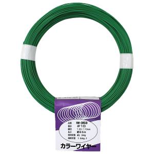 和気産業 アイアイ アイアイ IW-353 カラーワイヤー 緑 18×65 和気産業