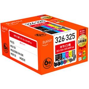 プレジール Plaisir プレジール PLE-CB3266P インクタンク 6色パック 汎用品 Plaisir