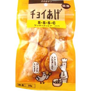わんわん わんわん チョイあげ サクサクささみチーズ入り 10g