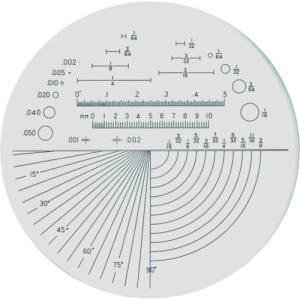 京葉光器 リーフ LEAF リーフ S-205 ガラススケール S-205 京葉光器