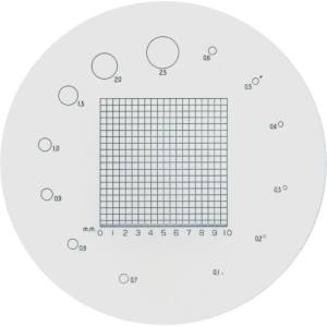 京葉光器 リーフ LEAF リーフ S-207 ガラススケール S-207 京葉光器