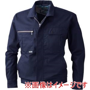 桑和 桑和 193-1-8L 193 長袖ブルゾン ネイビー 8L