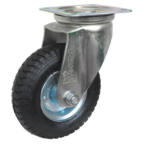 シシク SISIKU シシク AIJ-2.50-4 空気入車輪付キャスター 自在 220mm SISIKU