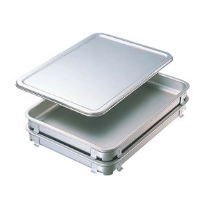 イケダ IKD イケダ アルマイトタイプ 餃子 & 生鮮バット 6枚取 IKD