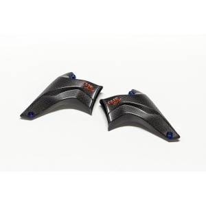 オーヴァーレーシング OVER RACING オーヴァーレーシング 73-99-01M カーボンフロントキャリパーダクト MAT Brembo P100
