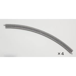 トミーテック TOMIX TOMIX 1858 カーブレール C391-45 F 4本セット トミックス