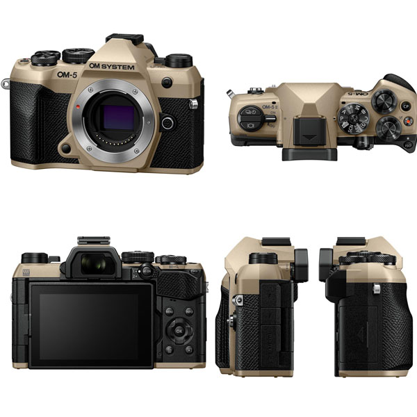  OMデジタルソリューションズ オリンパス OLYMPUS OMデジタルソリューションズ OM SYSTEM OM-5 Mark II ボディ サンドベージュ ミラーレス一眼カメラ
