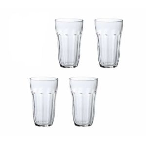 リビング リビング Pivlex ピブレックス ウォーターグラス 345mL 4個セット