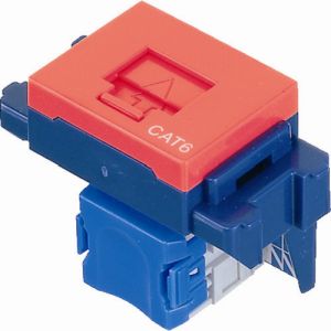 パナソニック Panasonic パナソニック NR3170R ぐっとすシリーズ情報モジュラジャック CAT6 埋込型 レッド