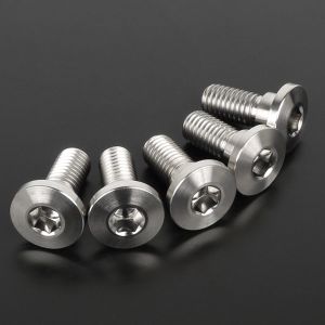 ジータ ZETA ジータ D6927 Z-チタン Bディスクボルトセット ThinHead φ10-M8x20 5pcs ZETA