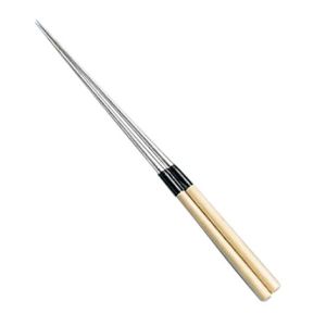 江部松商事 EBM EBM 白木柄 盛箸 水牛桂付 18cm 江部松商事