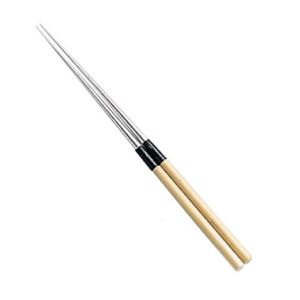 江部松商事 EBM EBM 白木柄 盛箸 水牛桂付 13.5cm 江部松商事