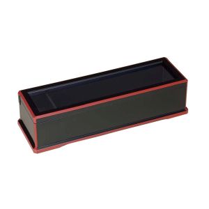 江部松商事 EBM EBM ABS 箸箱 黒渕朱 楊枝入付 24cm 江部松商事
