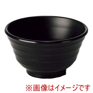 台和 台和 メラミン 多用丼 黒 766-B