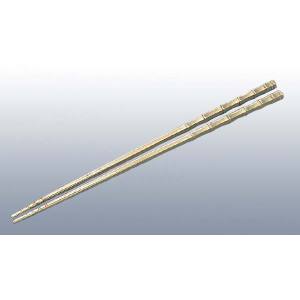 江部松商事 EBM EBM 砲金鋳物 角竹 火箸 33cm 江部松商事