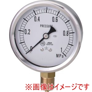 右下精器製造 migishita 右下精器製造 GLT-31-1.6MPA グリセリン入圧力計