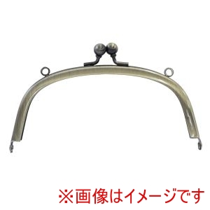 日本紐釦貿易 Nippon Chuko 日本紐釦貿易 カン付き口金 約12×7.5cm 3個入 アンティークゴールド SKK13-AG-3