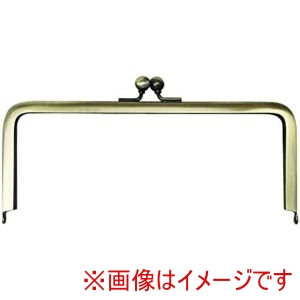 日本紐釦貿易 Nippon Chuko 日本紐釦 差し込みタイプ 口金 外約W18×H9cm 3個入 SK19-AG-3