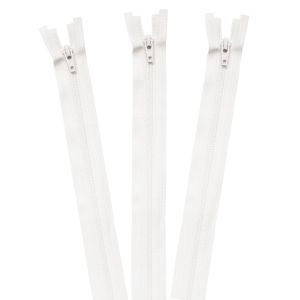 日本紐釦貿易 Nippon Chuko NBK ビスロンオープンファスナー 56cm 3本入り col.501 白 3CFOR56DA-501 日本紐釦貿易
