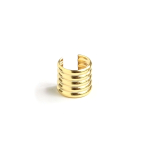 日本紐釦貿易 Nippon Chuko NBK 柄カン タッセルカン 外径W10×H10mm 10個入 ゴールド M17-G 日本紐釦貿易
