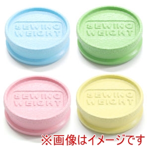日本紐釦貿易 Nippon Chuko NBK カラーソーイング 文鎮 CANDY WEIGHT 4色セット 直径60mm 高さ20mm 重さ370g NI-SW4SET 日本紐釦貿易