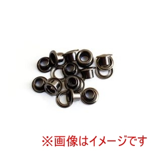 日本紐釦貿易 Nippon Chuko 日本紐釦貿易 片面ハトメ #20 穴7mm 200組入 黒ニッケル F5-315