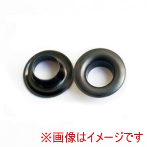 日本紐釦貿易 Nippon Chuko 日本紐釦貿易 片面ハトメ #32 穴18mm 10組入 黒ニッケル F5-211