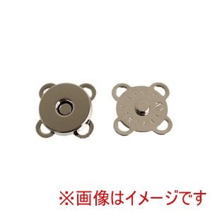 日本紐釦貿易 Nippon Chuko 日本紐釦貿易 うす型縫い付け マグネット 直径10mm 3個入ニッケル SM6-S
