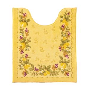 オカ オカ プロヴァンスシエル ロングトイレマット 75×63cm イエロー