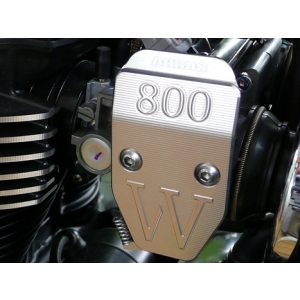 アグラス AGRAS アグラス 612-489-002GM インジェクションカバー 小 ガンメタ W800 AGRAS