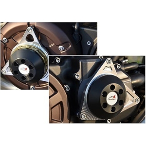 アグラス AGRAS アグラス 342-272-002TB Rスライダー ケースカバーSET TI BK V-MAX1700 AGRAS