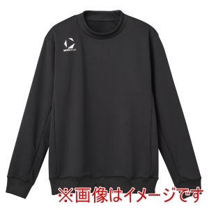 デサント DESCENTE デサント ST5SSWT1M 丸首スウェットシャツ ブラック XO