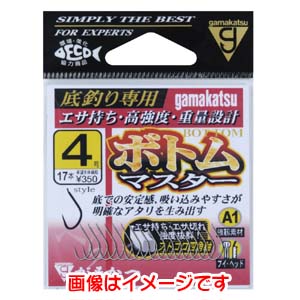 がまかつ Gamakatsu がまかつ A1 ボトムマスター 白 7号 68-389
