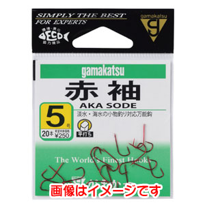 がまかつ Gamakatsu がまかつ 袖 赤 5号 12-001