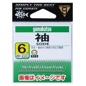 がまかつ Gamakatsu がまかつ 袖 茶 3.5号 12-014