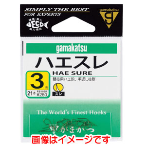 がまかつ Gamakatsu がまかつ ハエスレ 緑 2号 12-049