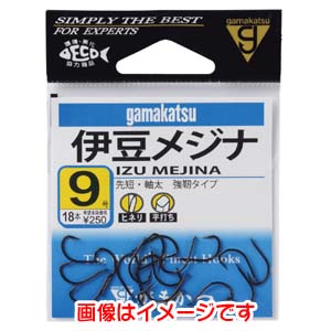 がまかつ Gamakatsu がまかつ 伊豆メジナ 黒 7号 12-212