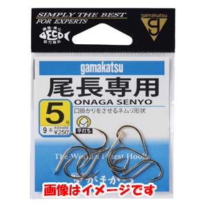 がまかつ Gamakatsu がまかつ 尾長専用 金 6号 12-505