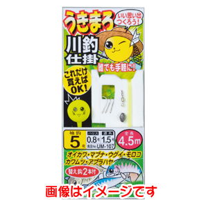 がまかつ Gamakatsu がまかつ うきまろ 川釣仕掛 3号 ハリス 0.6 UM-107