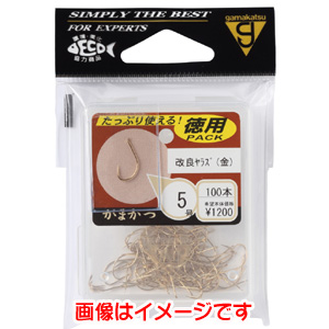 がまかつ Gamakatsu がまかつ ザ ボックス 改良ヤラズ 金 7号 66-038
