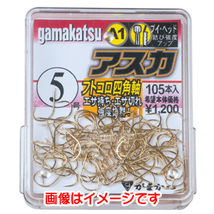 がまかつ Gamakatsu がまかつ ザ ボックス A1 アスカ シャンパンゴールド 7号 67-026