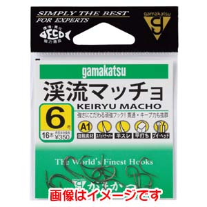 がまかつ Gamakatsu がまかつ A1 渓流マッチョ 茶 9号 67-943