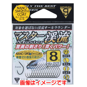 がまかつ Gamakatsu がまかつ T1 マスター渓流 ナノスムースコート 8号 68-473