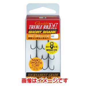 がまかつ Gamakatsu がまかつ トレブル RB-M ショートシャンク 4号 ナノスムースコート 68-535